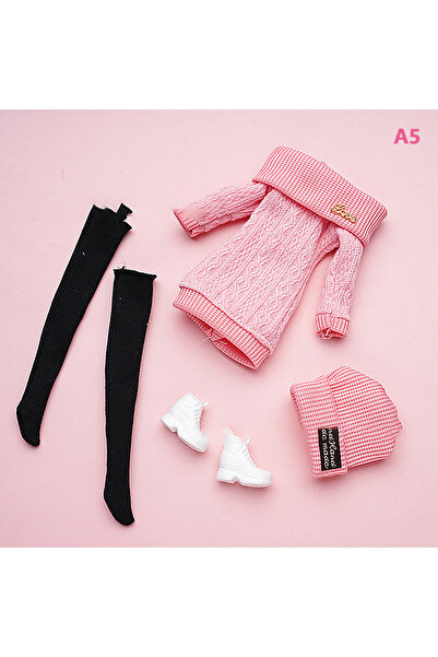 Choice مجموعة واحدة من ملابس الدمية مقاس 30 سم، بدلة وإكسسوارات، سترة وقبعة و...