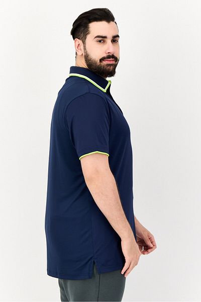 Head Men Sportswear Fit Short Sleeve Golf Polo Shirt, Deep Navy