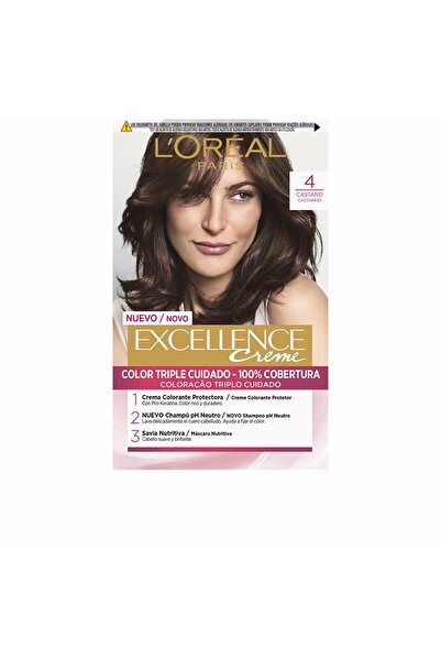 L'Oreal Paris Excellence Creme-farbstoff #4-braun L'Oréal Paris 192 ml