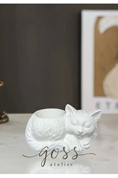 Sevimli Kedicik tealight