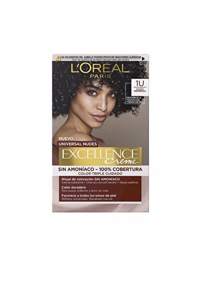 L'Oreal Paris Excellence Nudes Farbstoff #1-schwarz 5 Stk