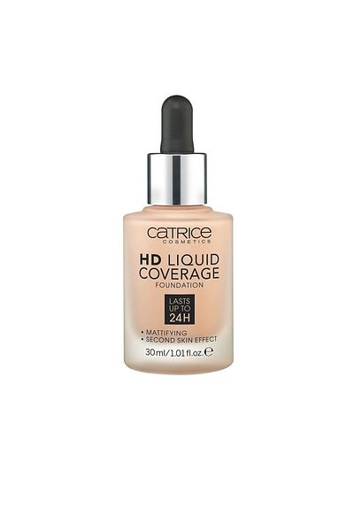 Catrice Hd Liquid Coverage Foundation Hält Bis Zu 24 Stunden #020-rose Beige 30 ml