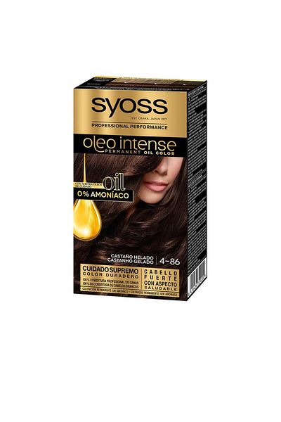 Syoss Oleo Intense Ammoniakfreie Haarfarbe #4.86-eisbraun 5 Stk 5 Pz
