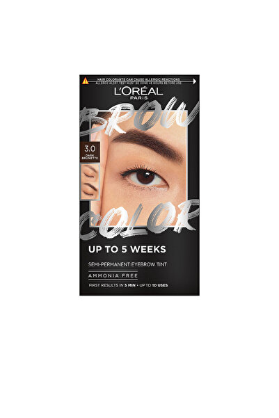 L'Oreal Paris Brow Color Augenbrauenfarbe #3.0-dark Brunette 4 St