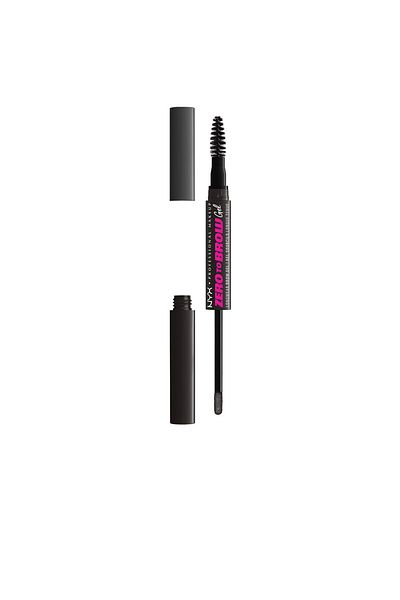 NYX Professional Makeup Zero To Brow Gel #08-schwarz Nyx Professional Make Up 2 ml