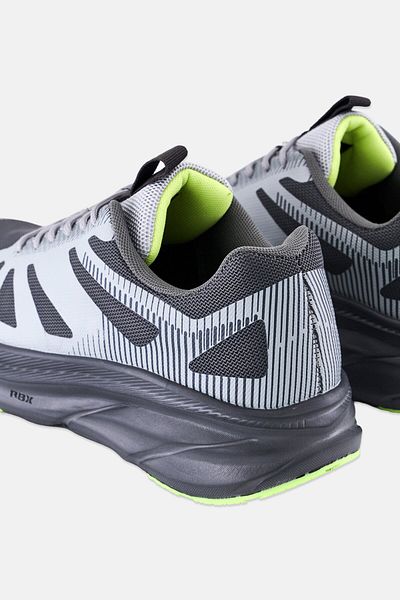 RBX Men Lace Up Running Shoes, Grey