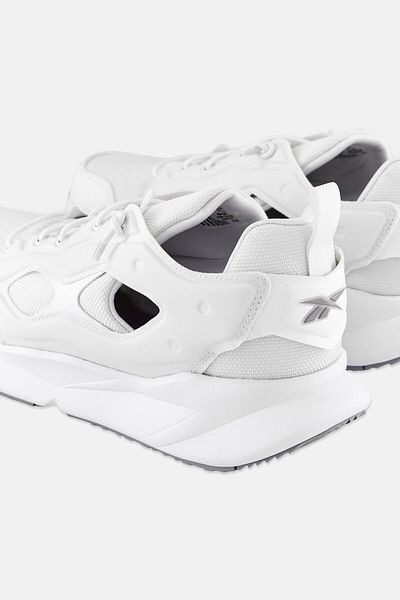 Reebok حذاء جري رجالي Furylite 95 برباط، أبيض