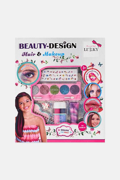 Lukky Beauty-design Hair And Make-up Set