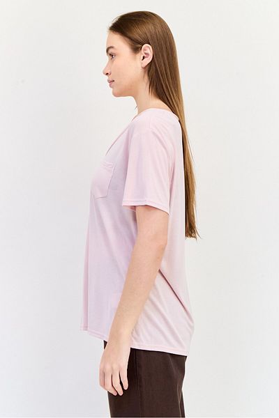 SKECHERS Women Sportswear Fit Short Sleeve Outdoor Top, Pink
