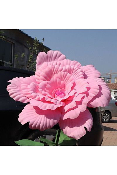 Choice pink Artificial Peony Wedding Party Decoration Large Flower Show Props Fake Flowers DIY Flower Backg