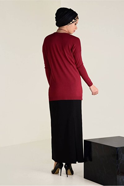 Alvina Cycling Collar Knitting Tunic 4503