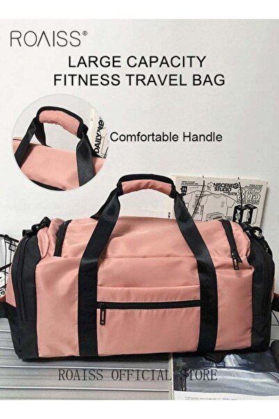 ROAISS Unisex Multifunctional Fitness Bag Large Capacity Ideal for Short Trips