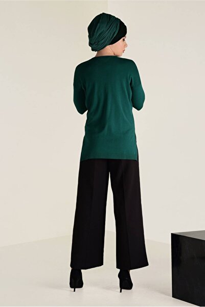 Alvina Cycling Collar Knitting Tunic 4503