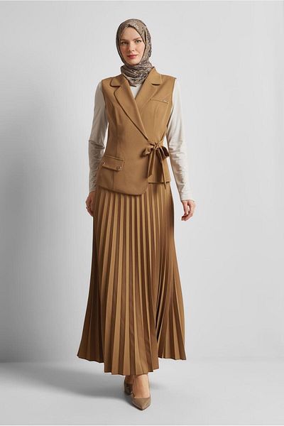 Alvina Vest Skirt Suit 45380