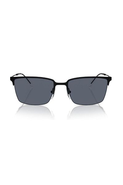 Emporio Armani Man Square Sunglasses- Ea 2155 - Lense Size:58mm - Matte Black