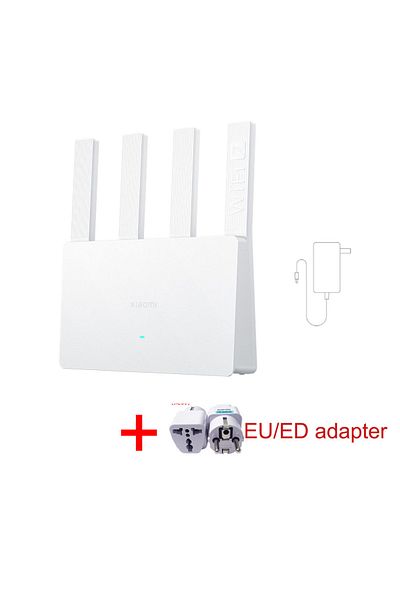 Xiaomi Add Eu Adapter Mi Router Be3600 2.5g Wifi 7 Wiress Router 2.4ghz 5ghz Dual Band Mesh Works Wi