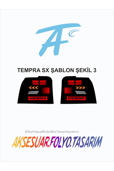 aksesuar folyo tasarım فيات تمبرا Sx إيقاف احباط