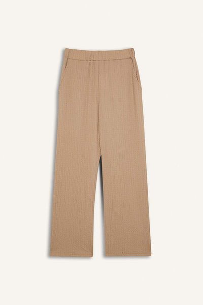 DeFacto Παντελόνι Relax Fit Wrinkled E3436AX25SM