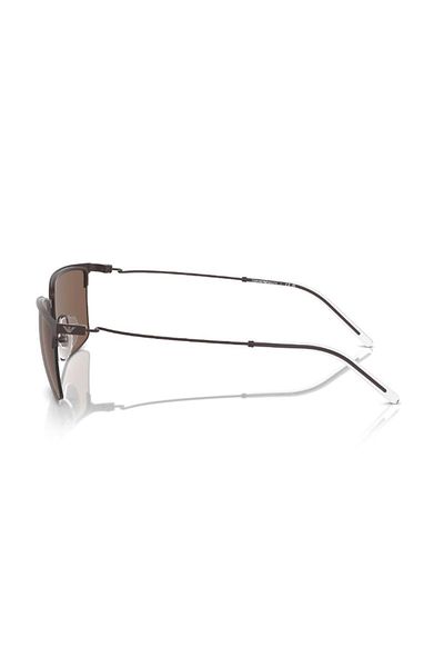 Emporio Armani Man Square Sunglasses- Ea 2155 - Lense Size:58mm - Matte Brown