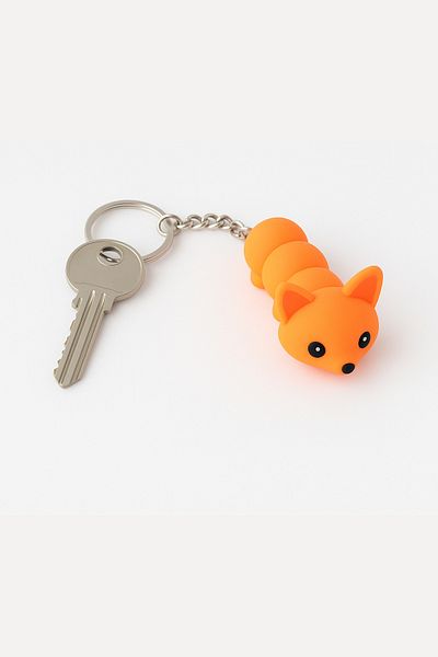 edoy Cute Orange Fox Keychain – Bag & Wallet Accessory, Gift Cute Accessory