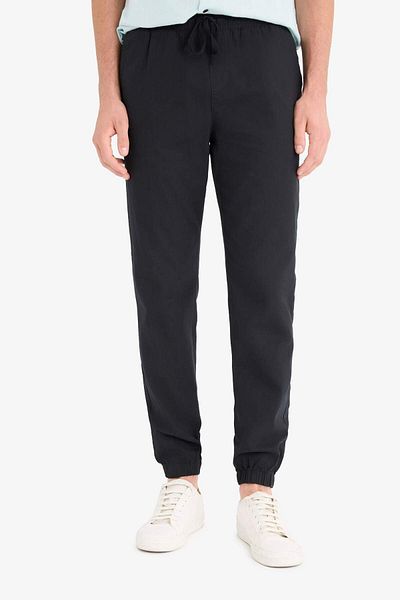 DeFacto 100% Cotton Cargo Jogger Pants Three Pockets E0834Ax25Sm