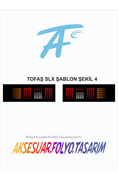 aksesuar folyo tasarım فيات توفاس Slx توقف احباط