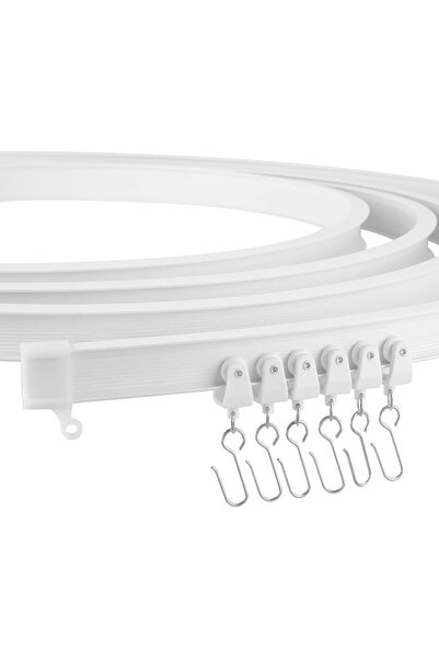 Generic Zi-Color Flexible Curved Ceiling Curtain Track (4 M / 13.1 ft)