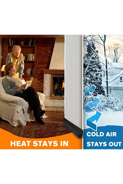 Generic MAXTID Under-Door Draft Stopper, White, 91 cm