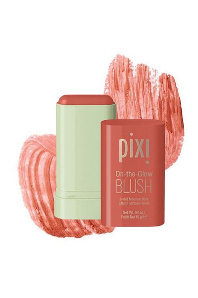 pixi On-the-Glow Blush – Juicy – Hydrating Tinted Moisture Stick for Cheeks & Lips – 19g
