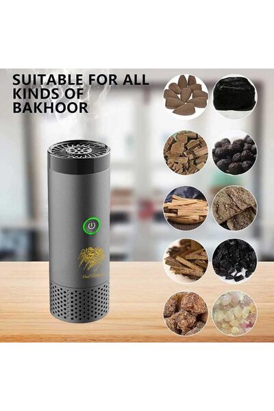 Generic Bakhoor Comb Incense Burner, USB Rechargeable Bukhoor Burner, Electric Oud Incense Holders, Por