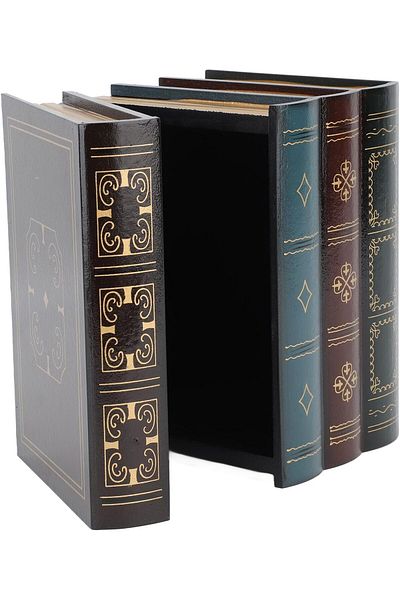 Generic Decorative Book Box, Fake Book Decoration for Cafe (Genericvhm8ns6gqt-12)