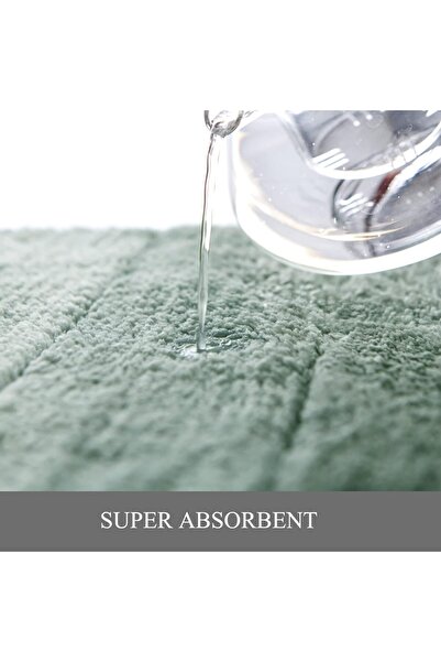 Yelajoy Ombre Bathroom Rugs Mat,Non Slip Ultra Soft and Water Absorbent,Machine Washable Quick Dry,40x60cm