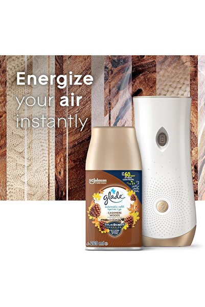 Glade Automatic Air Freshener Spray Refill - Cashmere Woods, 269ml