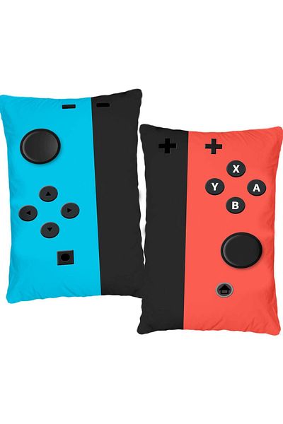 Generic Undergo A Set of 2 Throw Pillow Cases- Gamer Gifts for Teen Boys - Soft Gaming Throw Pillow Cases C