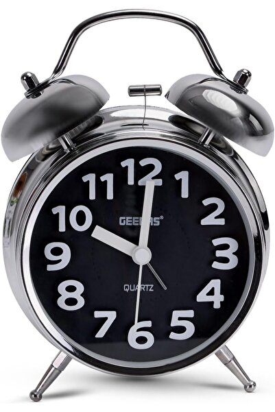 Geepas GWC26020 Twin Bell Alarm Clock