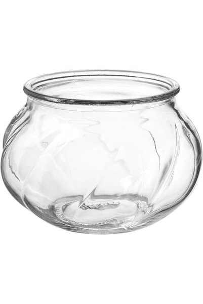 Generic مزهرية VILJESTARK، زجاج شفاف، 8 سم