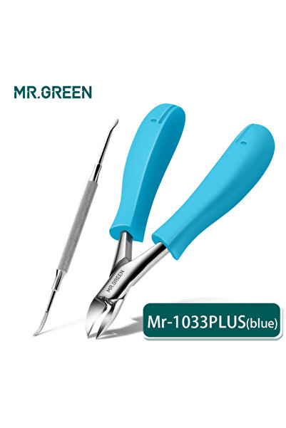 choice2 مقص أظافر القدم Mr-1033BU-Pplus من MR.GREEN، مقص أظافر احترافي للعناي...
