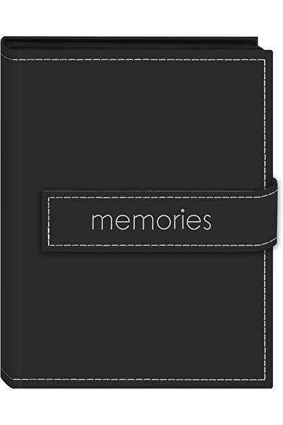 Pioneer Photo Albums غلاف صورة من الجلد الصناعي مطرز بحزام "ذكريات" مقاس 4 × ...