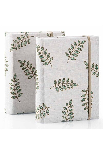 Tazweeq عبوتان من ألبومات الصور الصغيرة مقاس 4×6، 100 جيب، عمودية (كاكي)