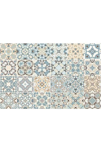 Generic BPA 24pcs Waterproof Tiles Mosaic Wall Sticker Kitchen Bathroom Adhesive Decor
