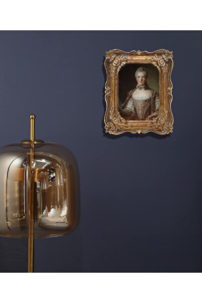 Generic إطار صور صغير عتيق من YULINK مقاس 2.5 × 3.5، إطار مزخرف باللون البرونزي الذهبي للطاولة والجدار