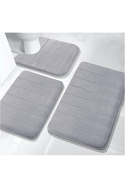 Arabest Bath Mat Set, Soft Comfortable, Water Absorption, Non-Slip, Machine W...