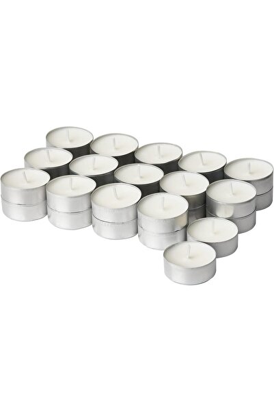 Generic Erorex Scented Tealight, Vanilla/Light Beige, 3.5 hr – Long-Lasting Tealight Candle with Sweet Vani