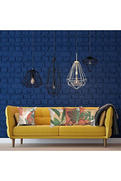 MAKINGTEC Boho Throw Pillow Covers Set of 4, 18 x 18 Inch (45x45 cm) Green Leaves