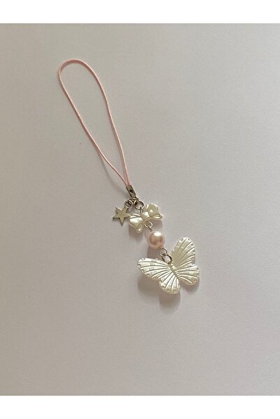 bettymettys Pearly Butterfly y2k Fairycore Coquette Telefon Charmı