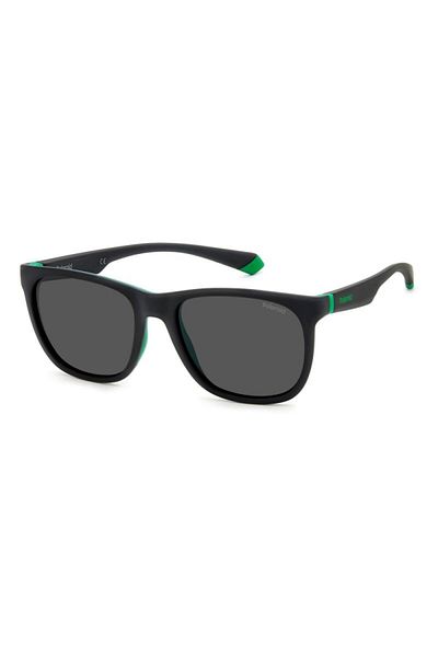 Polaroid Men's Sunglasses Pld 2140/s 3ol/m9, Black, Rectangular, 55 Mm