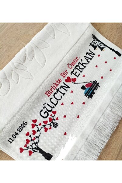 Etamin El İşleme Çeyizlik Havlu