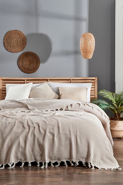 moke e ticaret Sea Cotton Pique Set |   Double Pike |   Double Pike Bedspread