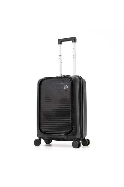 Giordano Unbreakable Hardshell Pp Luggage Trolley Bag 20 Inch Cabin Size With Double Spinner Wheels,