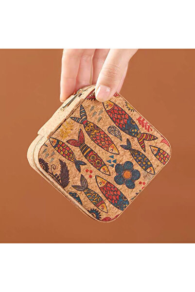 Choice 7051fish 1 قطعة، صندوق تخزين مجوهرات عتيق، مناسب لتخزين المجوهرات